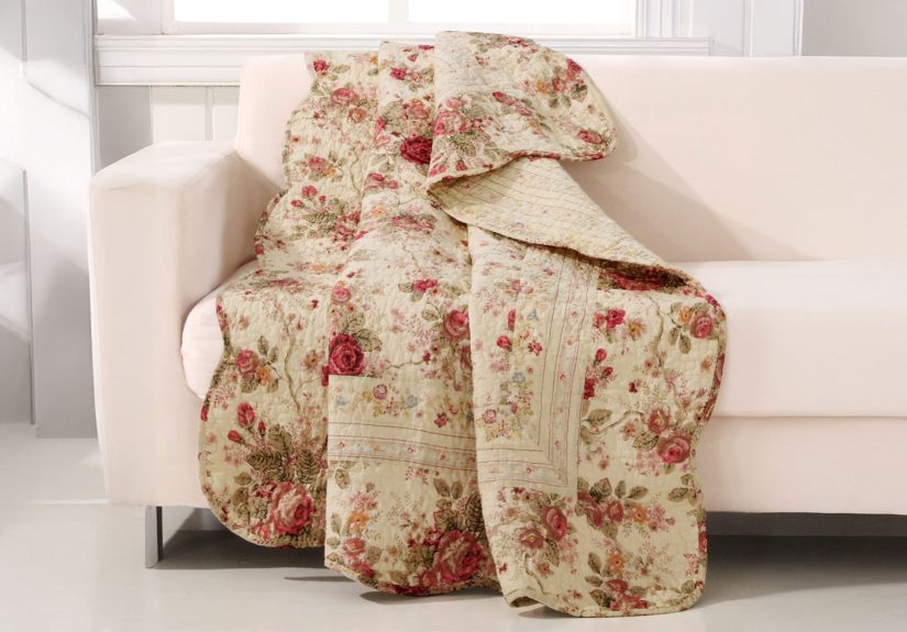 This Quilted Floral Throw Blanket Is Just $34 at Wayfair