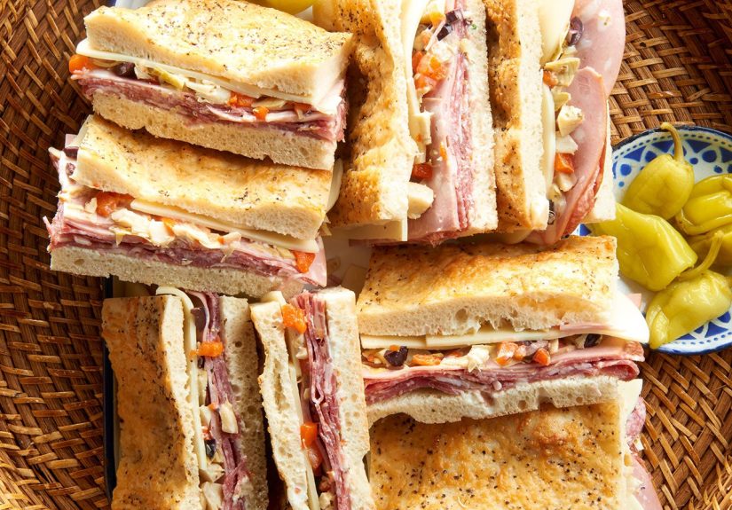 Italian Focaccia Sandwich