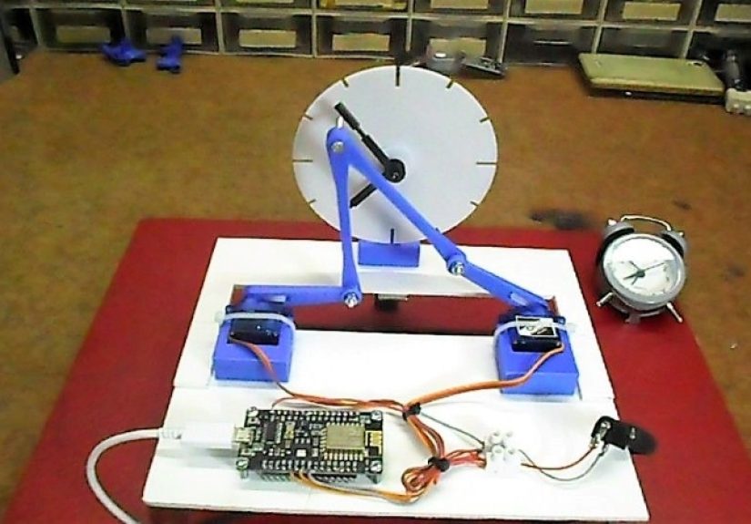 Robot Arms Nudge The Hands Of Time In The Strangest Clock