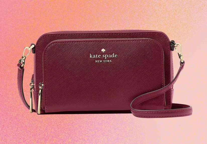 This Maroon Bag Kate Spade Crossbody Is the Perfect Holiday Accessory
